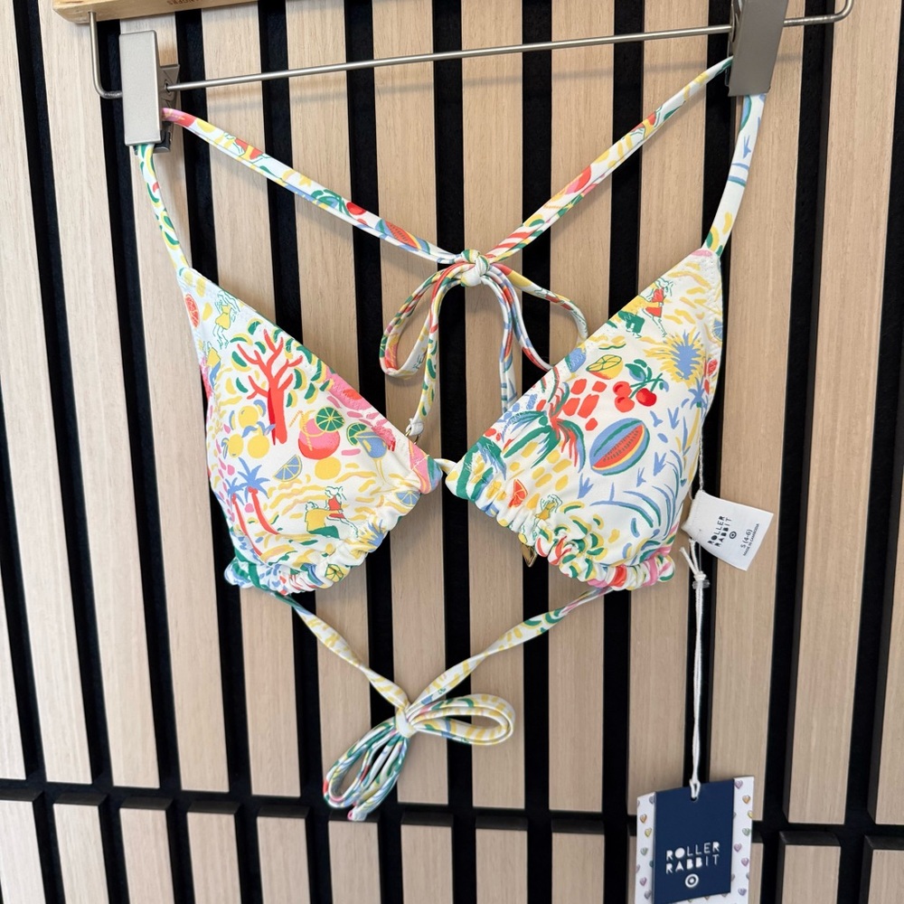 Roller Rabbit Target Reversible Swimsuit Top
